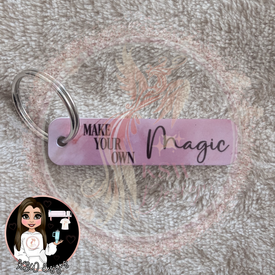 Positive Quote Keyrings