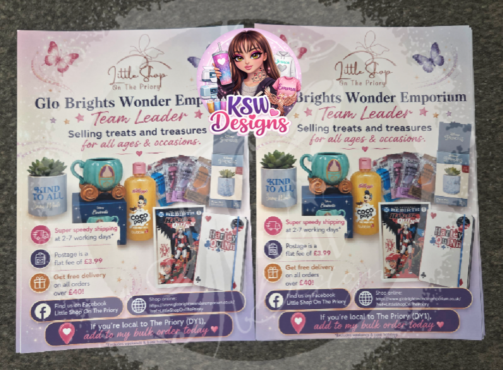 Premium Gloss A5 Flyers |  Custom Printed