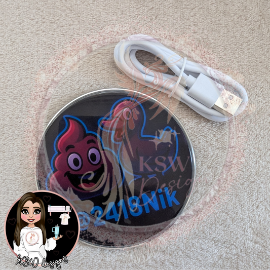 Personalised 15W Wireless Charger