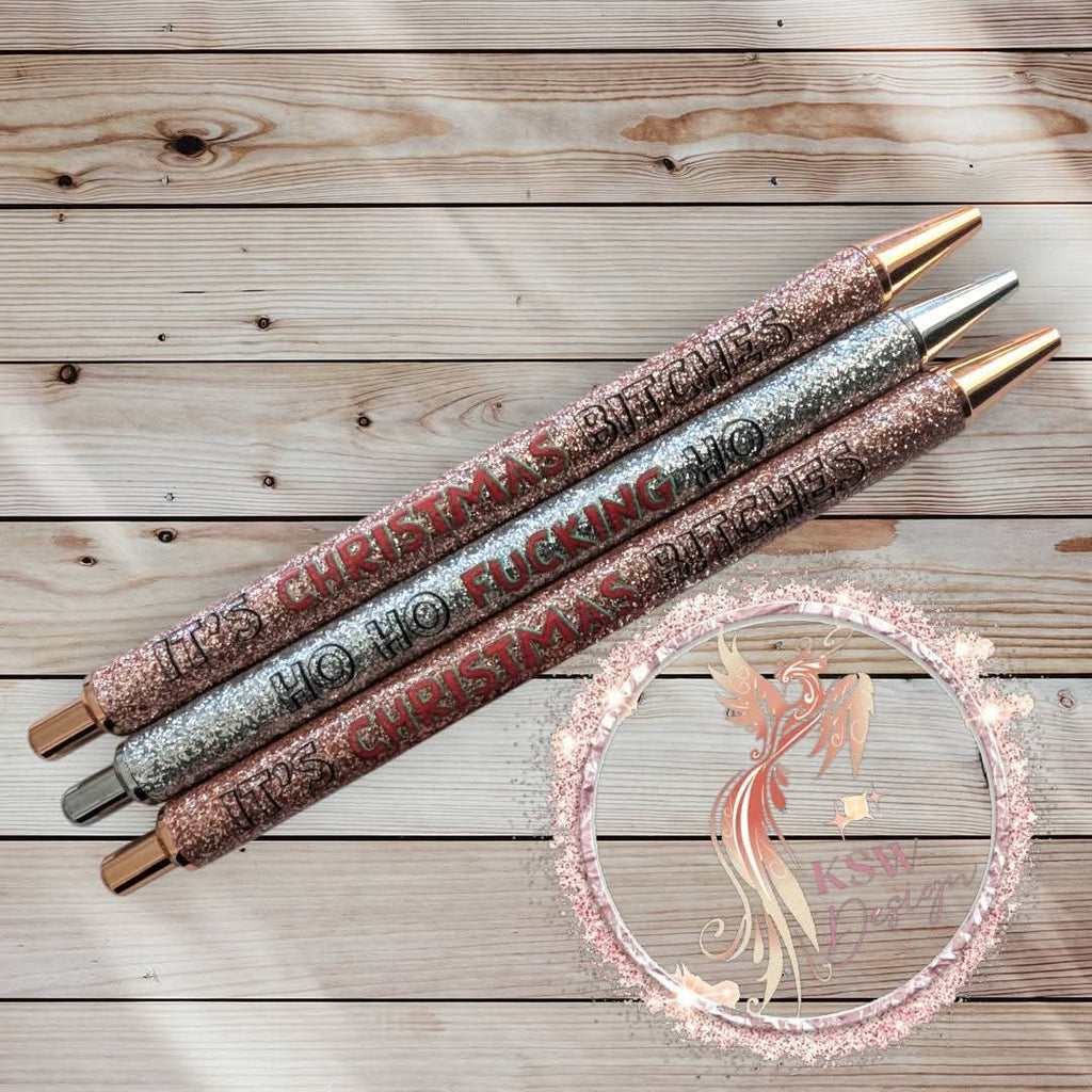 Christmas Profanity Pens
