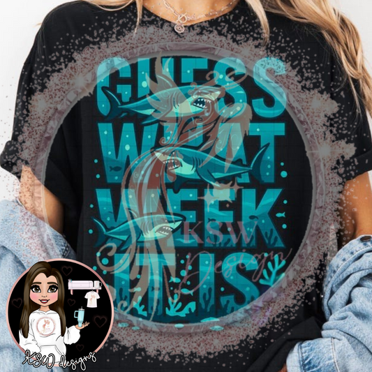 Guess What Week It Is Scoop Neck Top