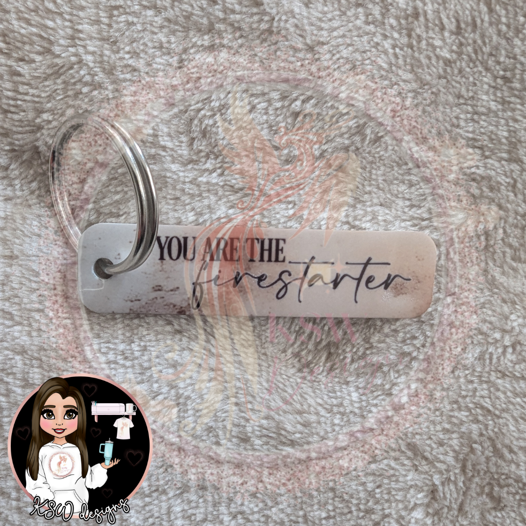 Positive Quote Keyrings