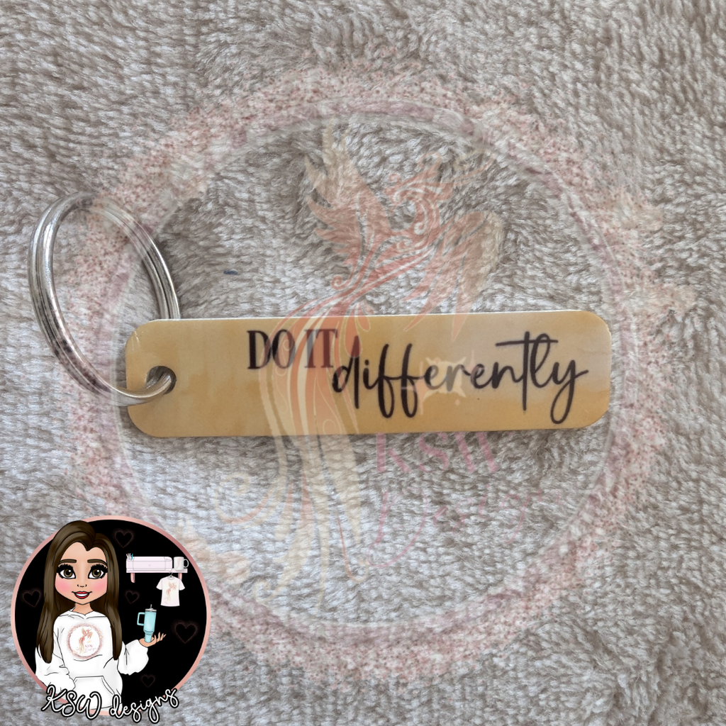 Positive Quote Keyrings