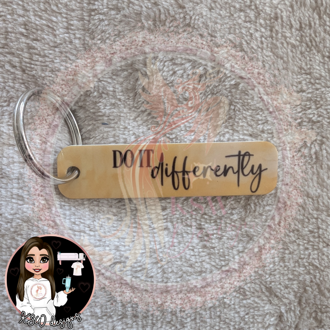 Positive Quote Keyrings